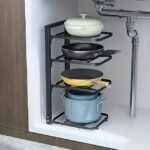 Sorty™ Stainless Steel Pot Rack Organizer