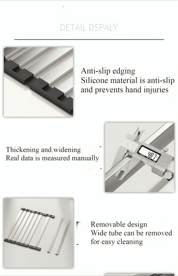 Sorty Roll-Up Dish Drying Rack