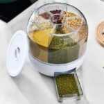 Sorty 360° Rotating Food Dispenser (6-Grid)