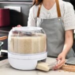 Sorty 360° Rotating Food Dispenser (6-Grid)