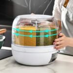 Sorty 360° Rotating Food Dispenser (6-Grid)