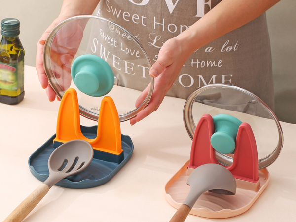 Spoon Rest and Lid Holder