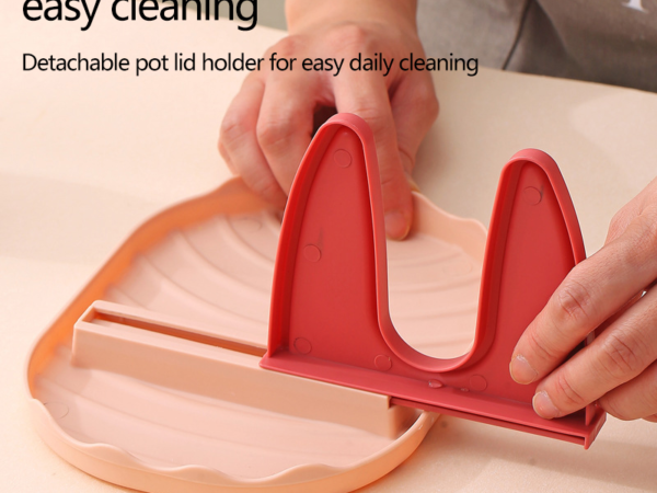 Kitchen Spoon Rest and Lid Holder