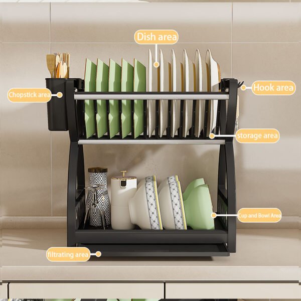 Sorty™ Multi-Layer Sink & Countertop Organizer Rack