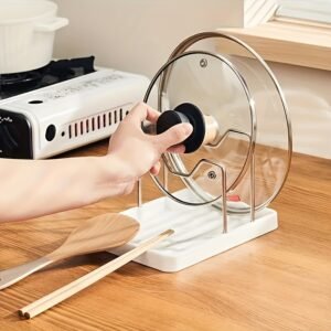 Kitchen lid rack