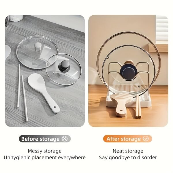 Best Kitchen Lid Rack for Tidy Counters – Sorty