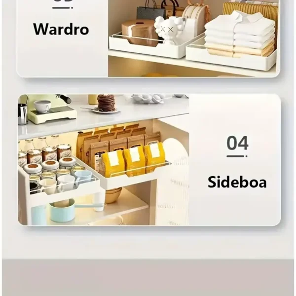 The Sorty Pull Out Cabinet Drawer – Turn Any Shelf Into Accessible Storage