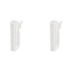 The Sorty Adjustable Set of Two Cup Drying Rack Attachment for Dish Racks