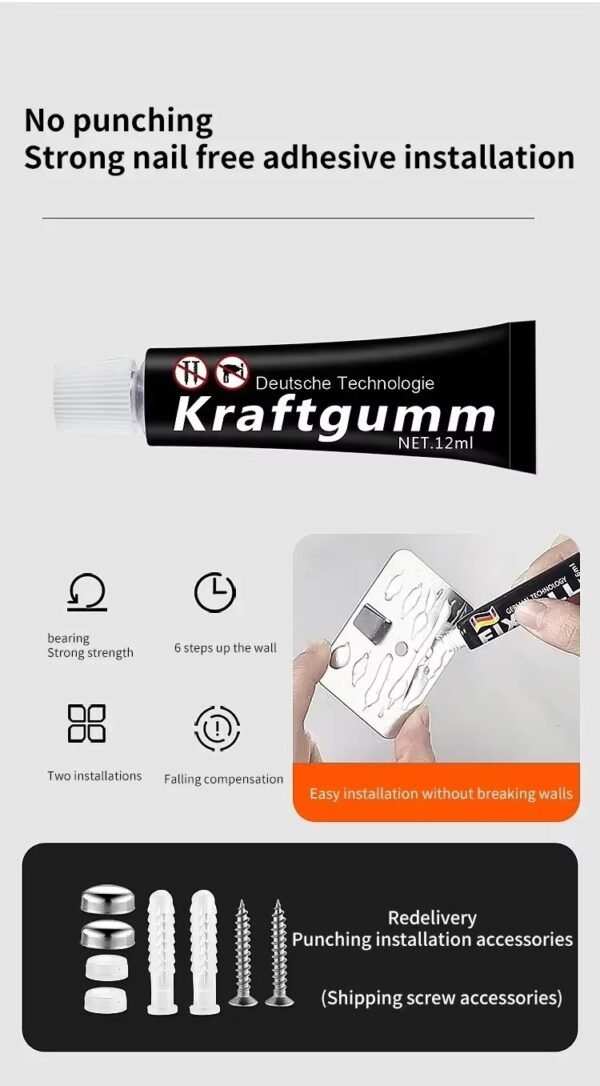 The Sorty All-in-One Wall Mounted Knife Rack & Utensil Holder