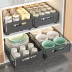 slide out pantry drawers (2) Sorty™ Slide-Out Cabinet Organizer